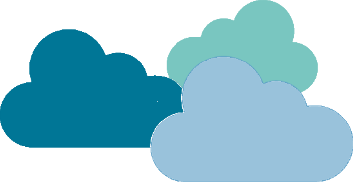 KLEINES CLOUD-ABC --- Private Cloud: In diesem Modell werden IT Services und Infrastruktur privat in unternehmenseigenen Rechenzentren gehostet. Vorteile sind hier bessere IT-Sicherheit und höherer Datenschutz. --- Public Cloud: In diesem Modell stellen Drittanbieter – wie Google, Amazon oder Microsoft – IT Services und Infrastruktur öffentlich über das Internet bereit. Vorteile sind hier bessere Skalierbarkeit und Kosteneffizienz.